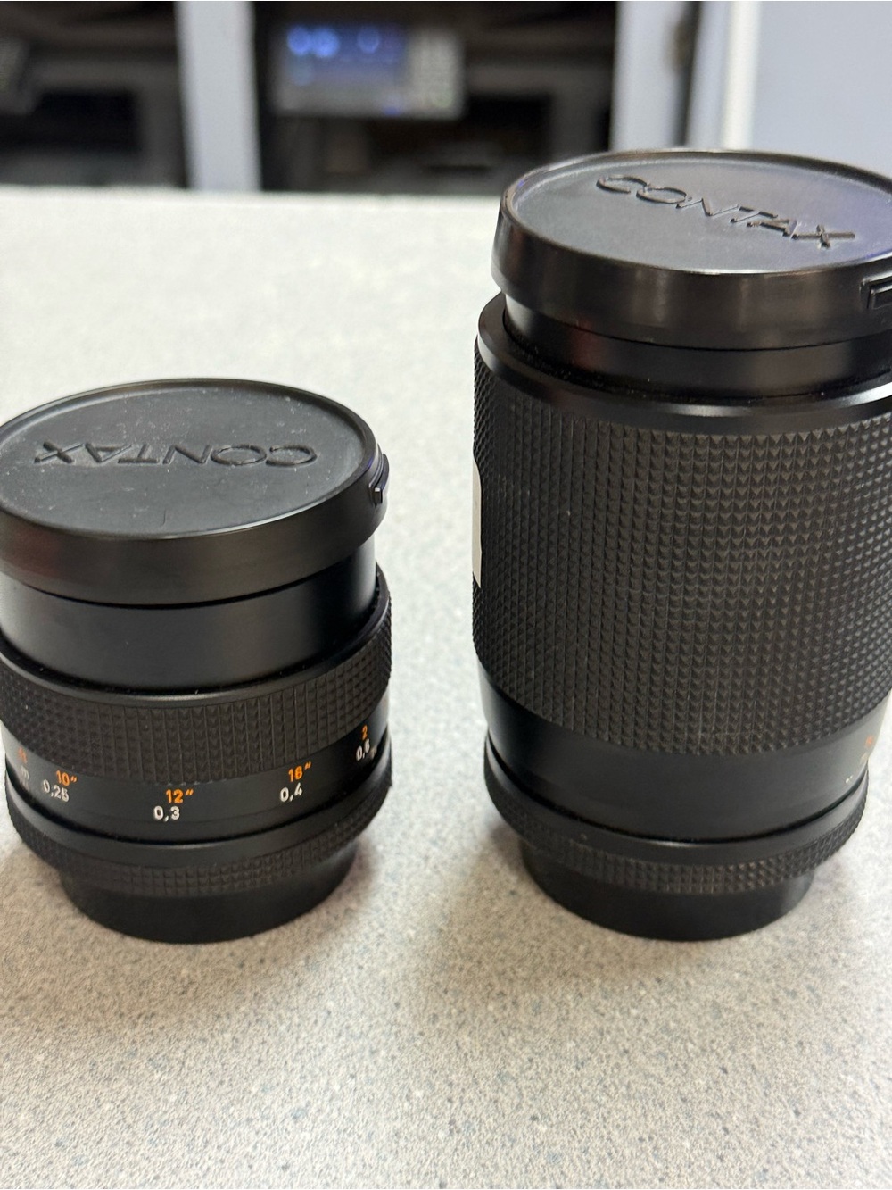 CONTAX ZEISS LENS SET! 40-80 3.5 telephoto, 28mm 2.8 prime portrait wedding